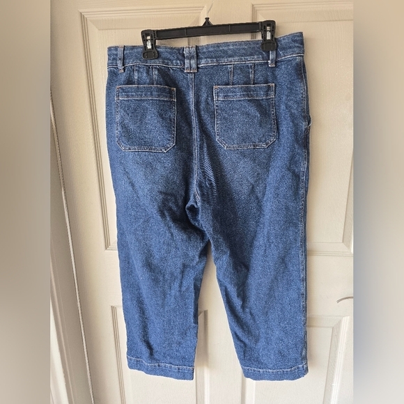 Talbots Jeans Womens 14P Blue Stovepipe Stretch Denim High Rise 36×24 - Picture 11 of 12